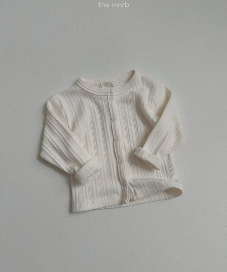 予約minirobe Ilet cardigan