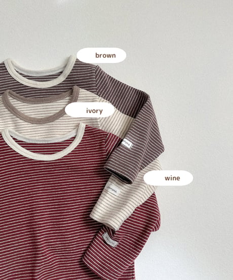 予約 atomeme Aden stripe T