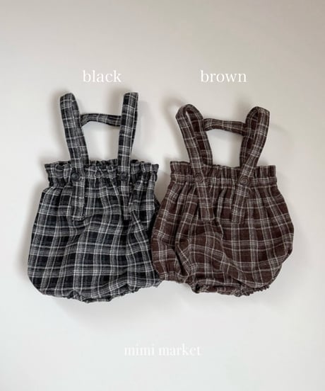 予約 mimi market Carol jar suspender pants
