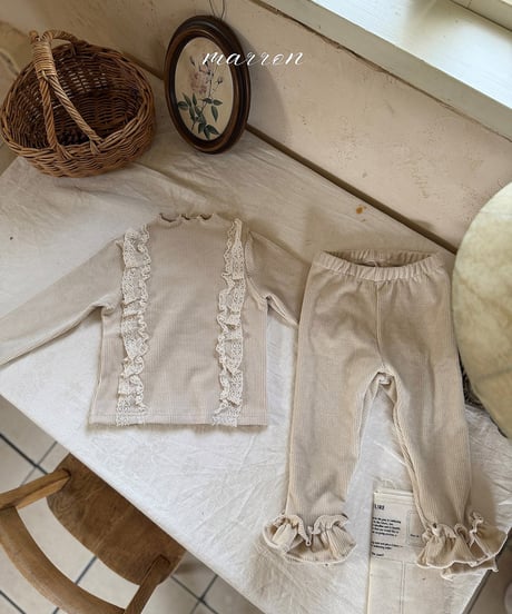 予約 marron Hug leggings