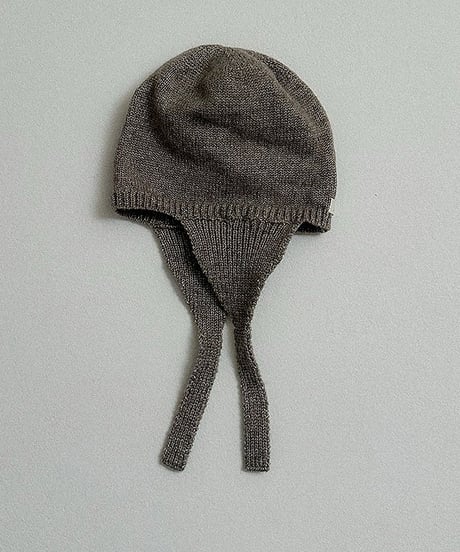 予約minirobe Earflap Knit Beanie