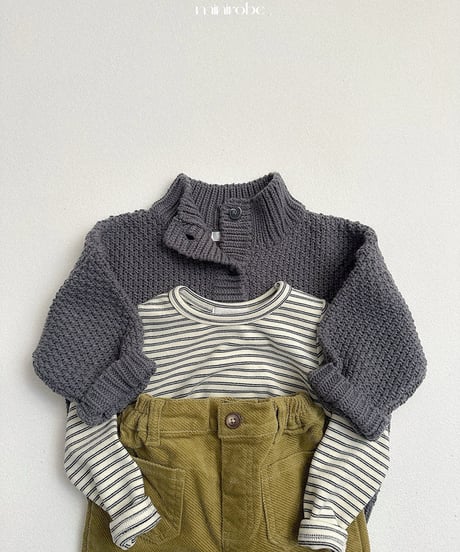 予約minirobe Kiko pocket pants