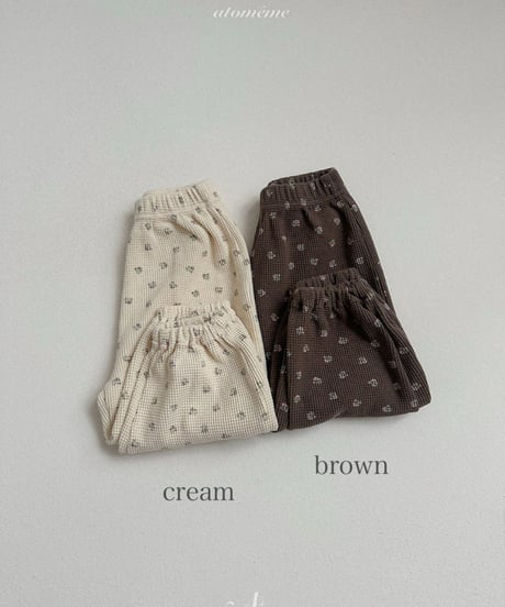予約 atomeme Latte pants