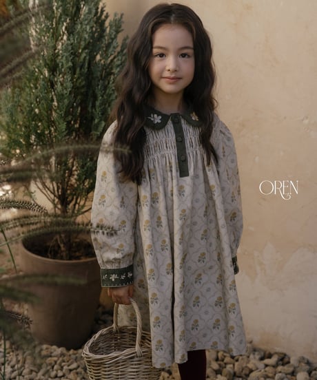 予約 OREN Camilla Color-Block Dress