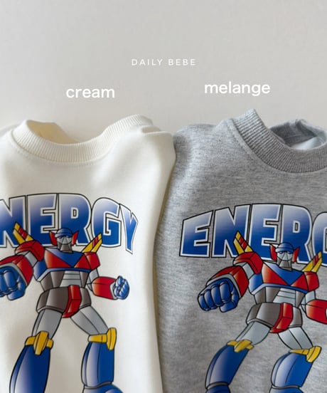 予約 daily bebe robot man to man
