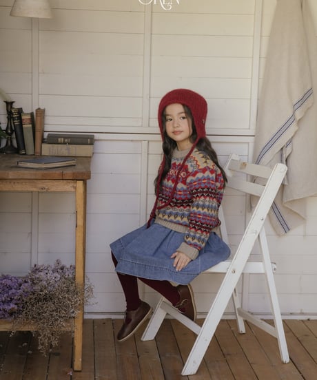 予約 OREN Adeline Multi Wool Knit(ママとお揃い)
