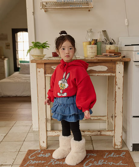 予約 melikey Denim Kang Kang skirt leggings