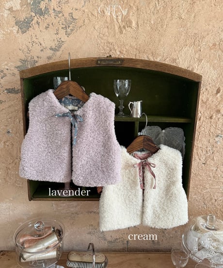 予約 OREN Lavender Bear Vest (2 oz Padding)