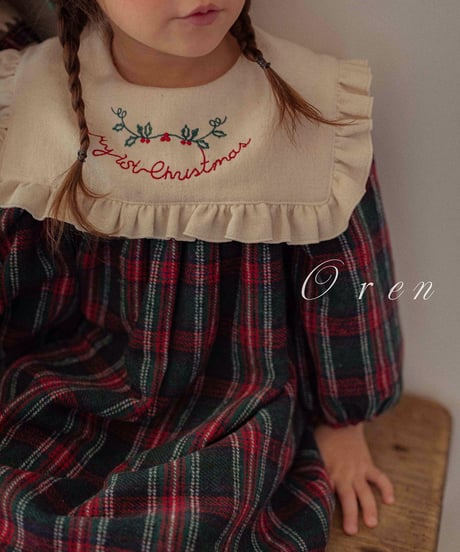 予約 OREN Eve Check Dress