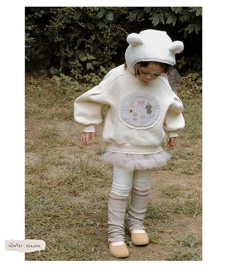 予約 FLO Winter bear hat
