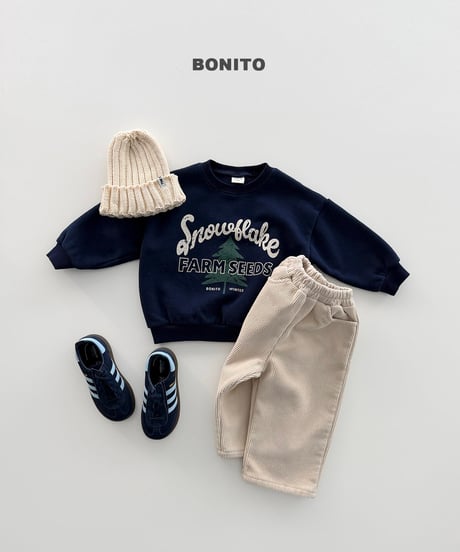 予約 bonito Fleece-Lined Corduroy Pants