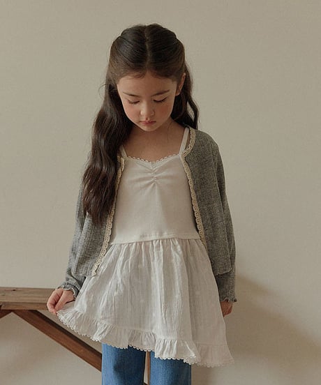 予約 melikey Ballet Frill Nashi One Piece