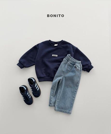 予約 bonito Steamed denim pants