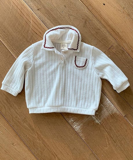 予約 bebeholic Tiny collar tee