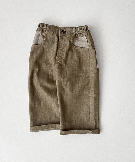 予約 ONU Stitch denim pants