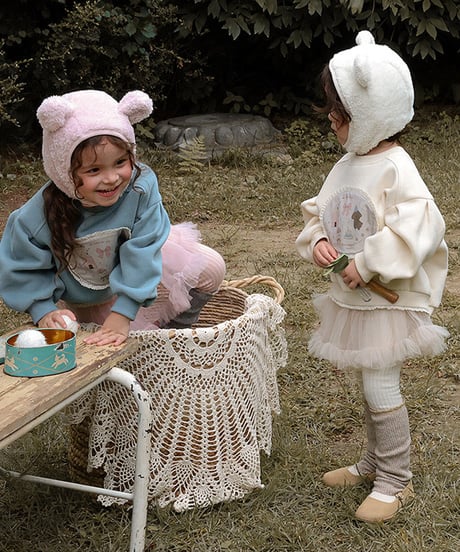 予約 FLO Winter bear hat