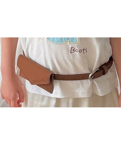 予約 ninibello Suede belt bag