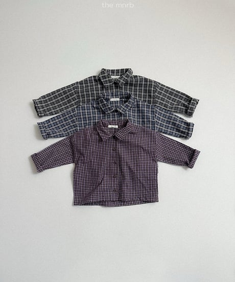 予約minirobe Ria shirt
