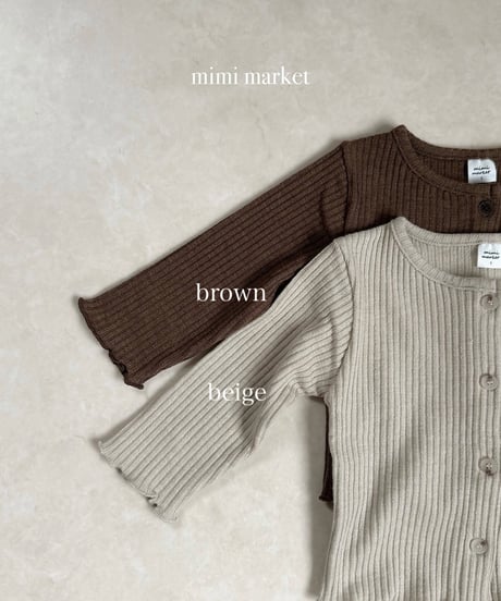 予約 mimi market Lizgolji cardigan