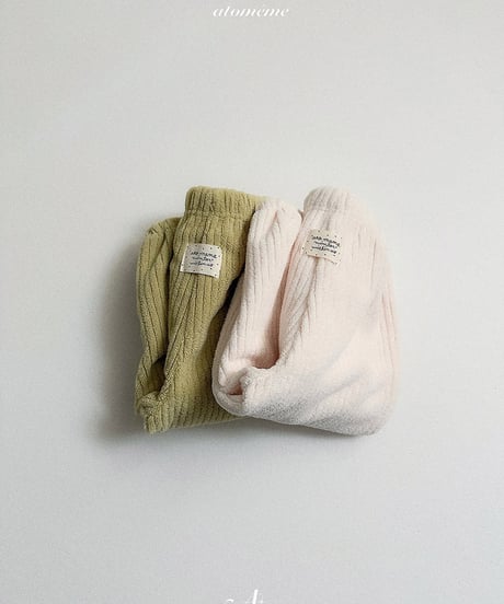 予約 atomeme Buttering fleece pants