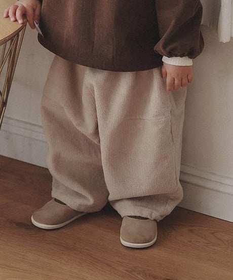 予約 ONU Golden wide pants