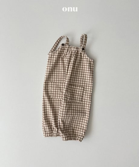 予約 ONU Check shearing suspender