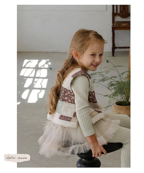 予約 FLO Blanc vest
