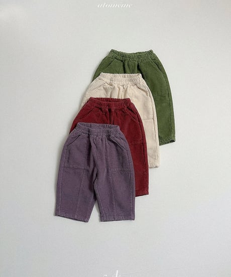 予約 atomeme Malang Cordu Pants
