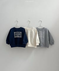 予約minirobe lace man to man tee