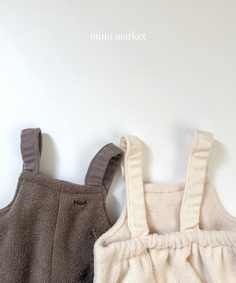予約 mimi market Egg suspender pants