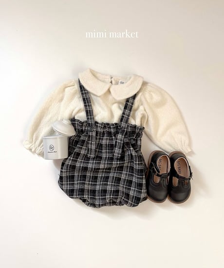 予約 mimi market Carol jar suspender pants