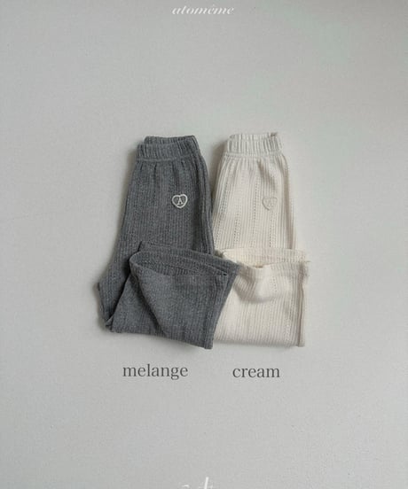 予約 atomeme Madeleine pants