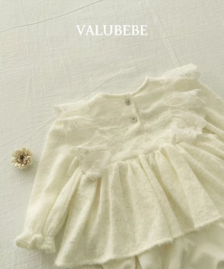 予約 valubebe Bella lace skirt suit