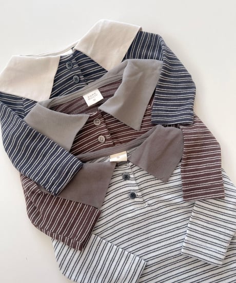 一部即納 Kenny collar tee