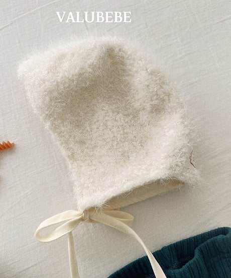 予約 valubebe  Oad fur bonnet hat