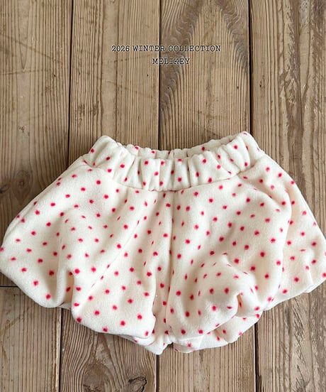 予約 melikey Dot pumpkin pants