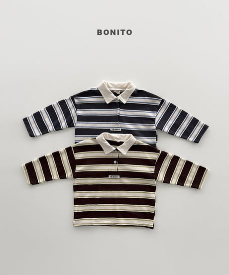 予約 bonito ST collar tee