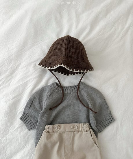 予約minirobe Mellow bucket hat