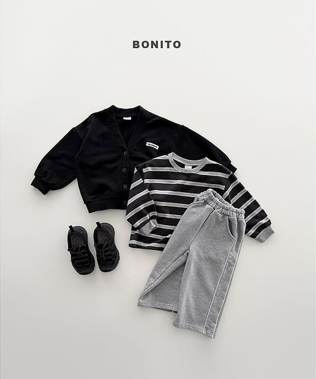 予約 bonito Cotton V cardigan