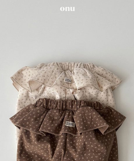 予約 ONU Snowflake Harem Pants