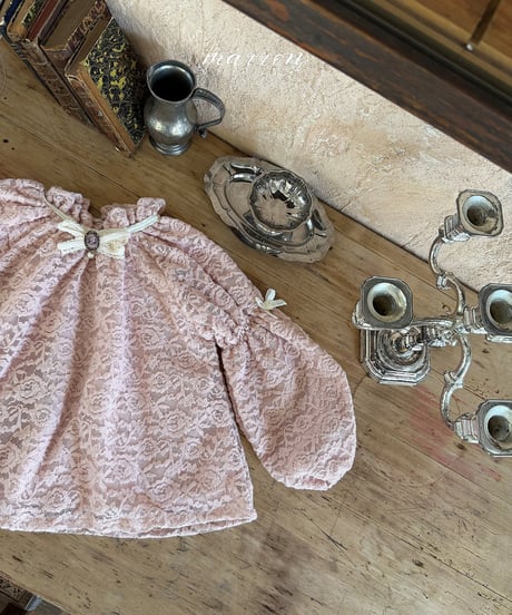 予約 marron Lace blouse