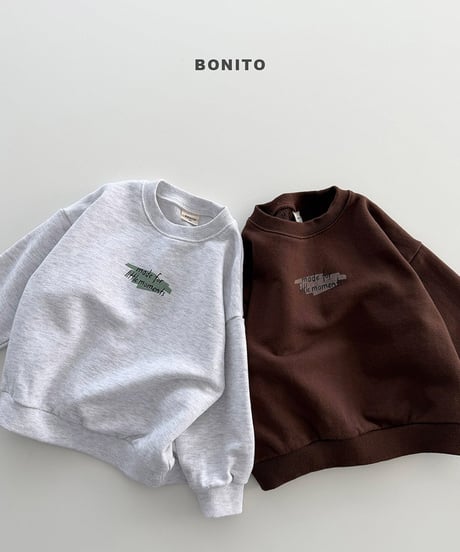 予約 bonito Moment man to man