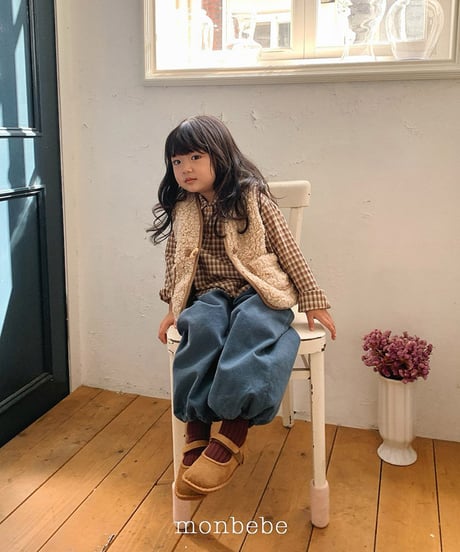 予約 monbebe Wool vest