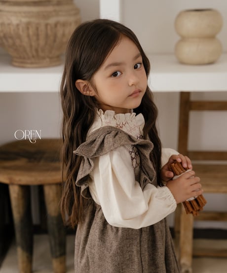 予約 OREN Solen Suspender Dress