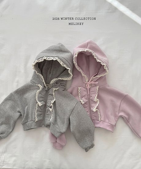 予約 melikey Juju April Hood Zip Up