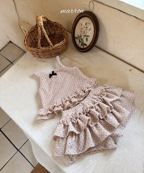予約 marron Shasha camisole