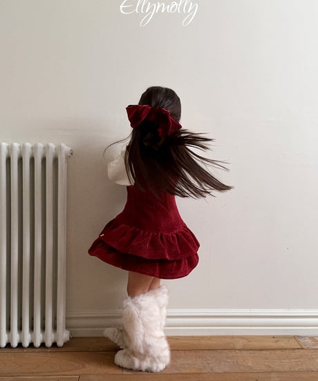 予約Elly Molly Snow frill one-piece
