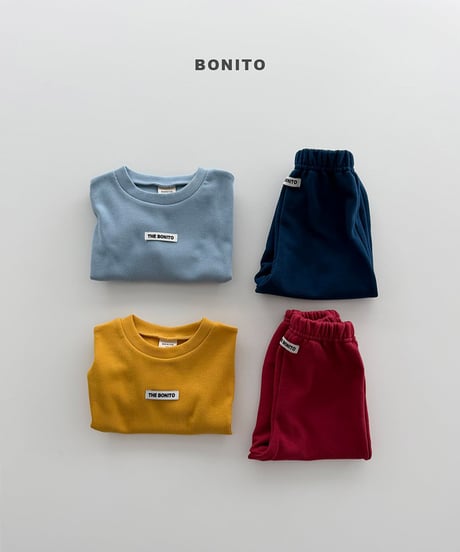 予約 bonito Goal span jogger set
