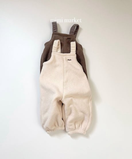 予約 mimi market Egg suspender pants