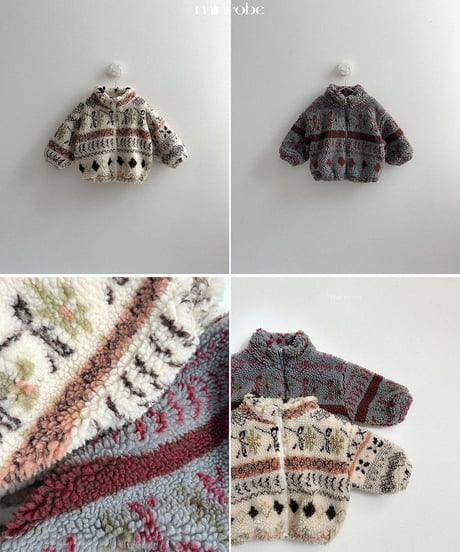 予約minirobe Eddie Dumble Zip Up